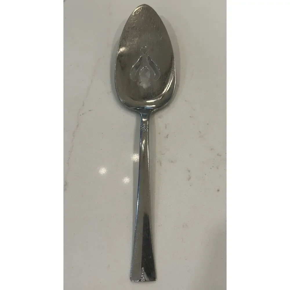 Vtg Wm Rogers Stainless IS Flatware‎ Pie Cake Server Wedding Holiday USA MCM